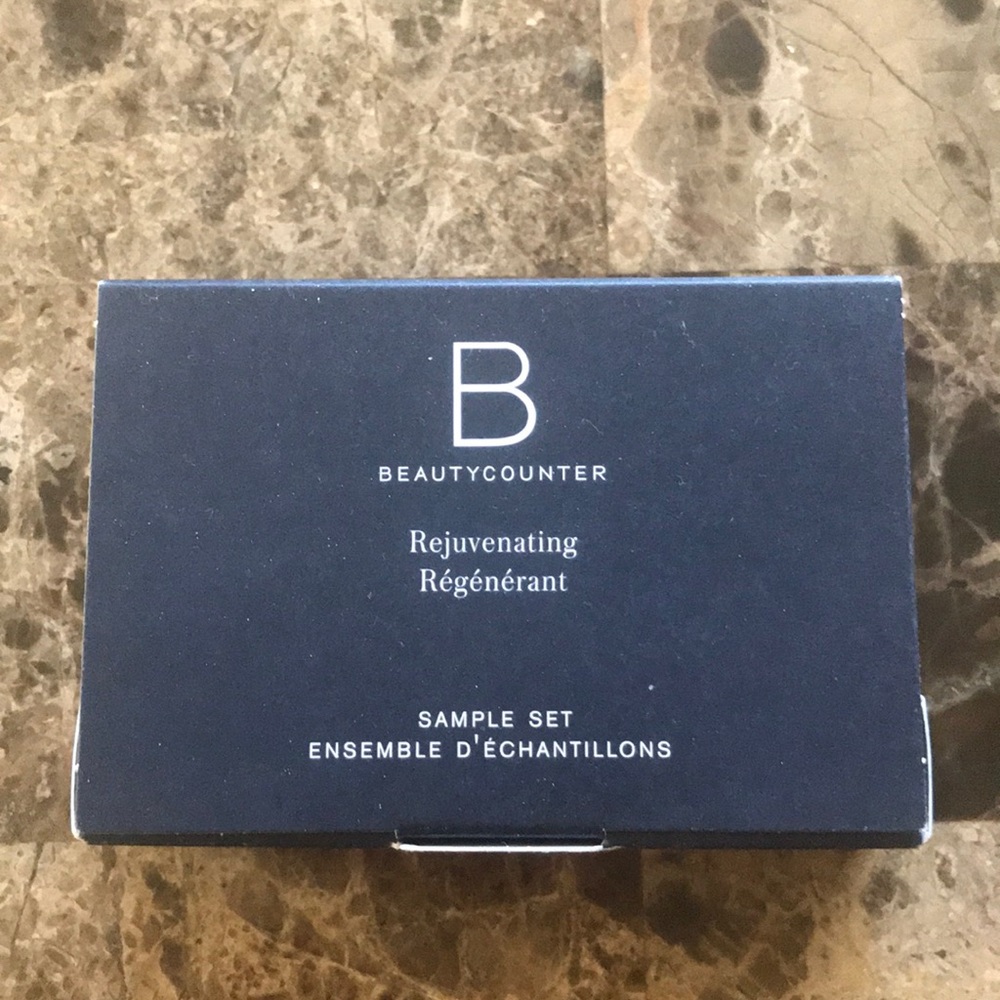 Beautycounter sample set of rejuvenating line